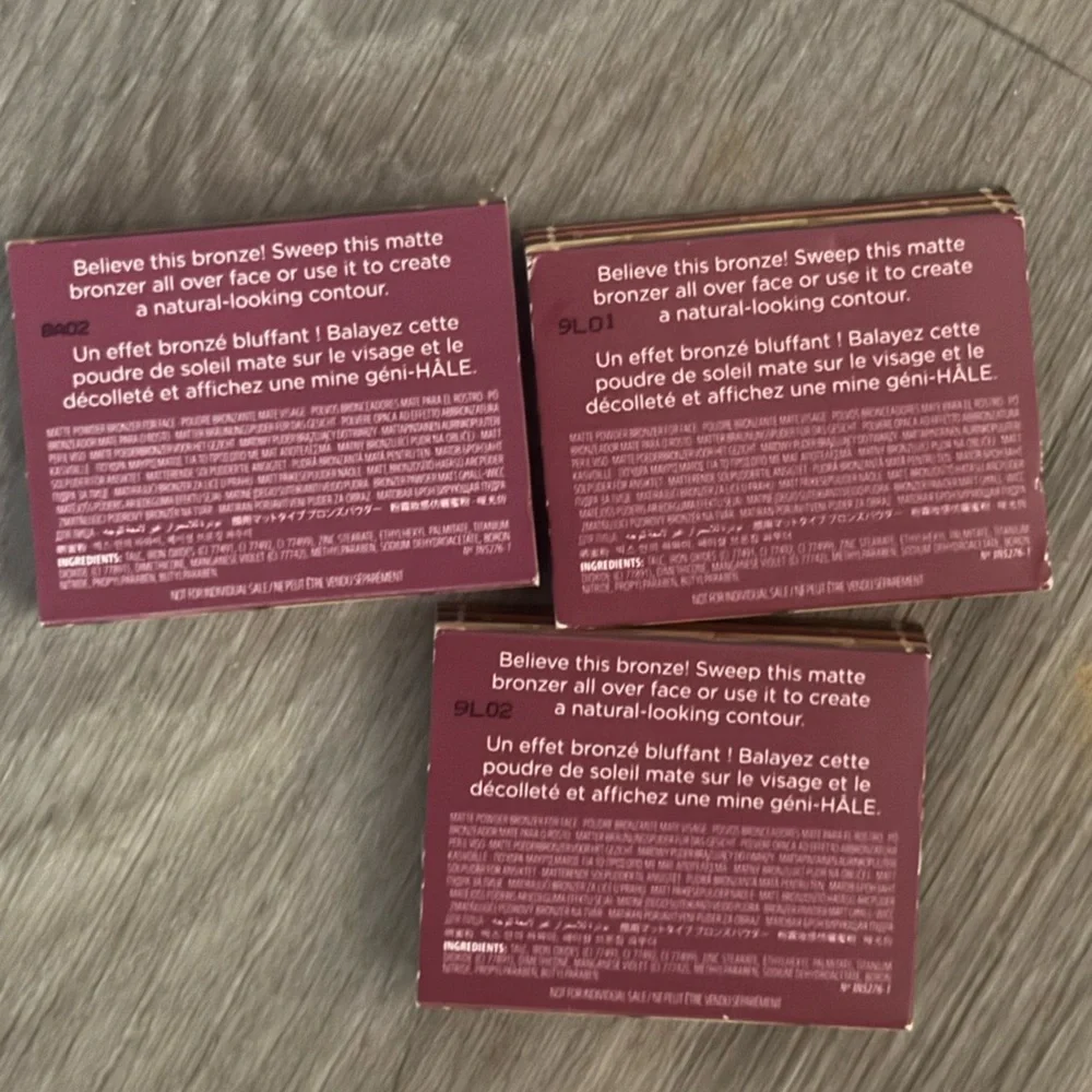 NEW Hoola benefit Matte Bronzer Trio
